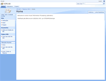 Tablet Screenshot of iceg.pucminas.br